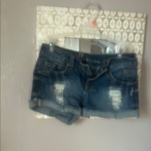 Blue Denim Women's Shorts